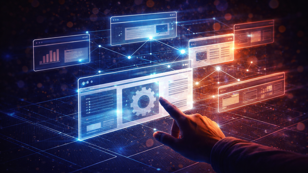 Internal navigation and website trust signals