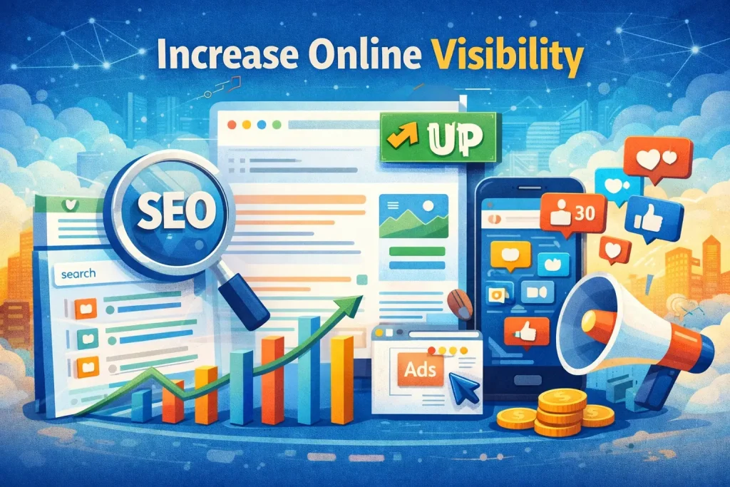 SEO visibility growth