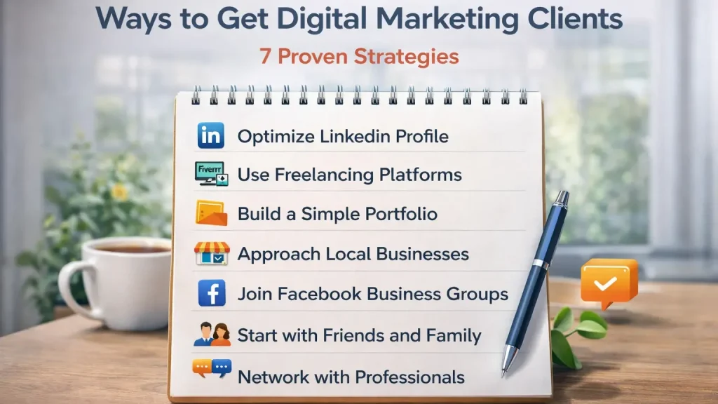 ways to get digital marketing clients