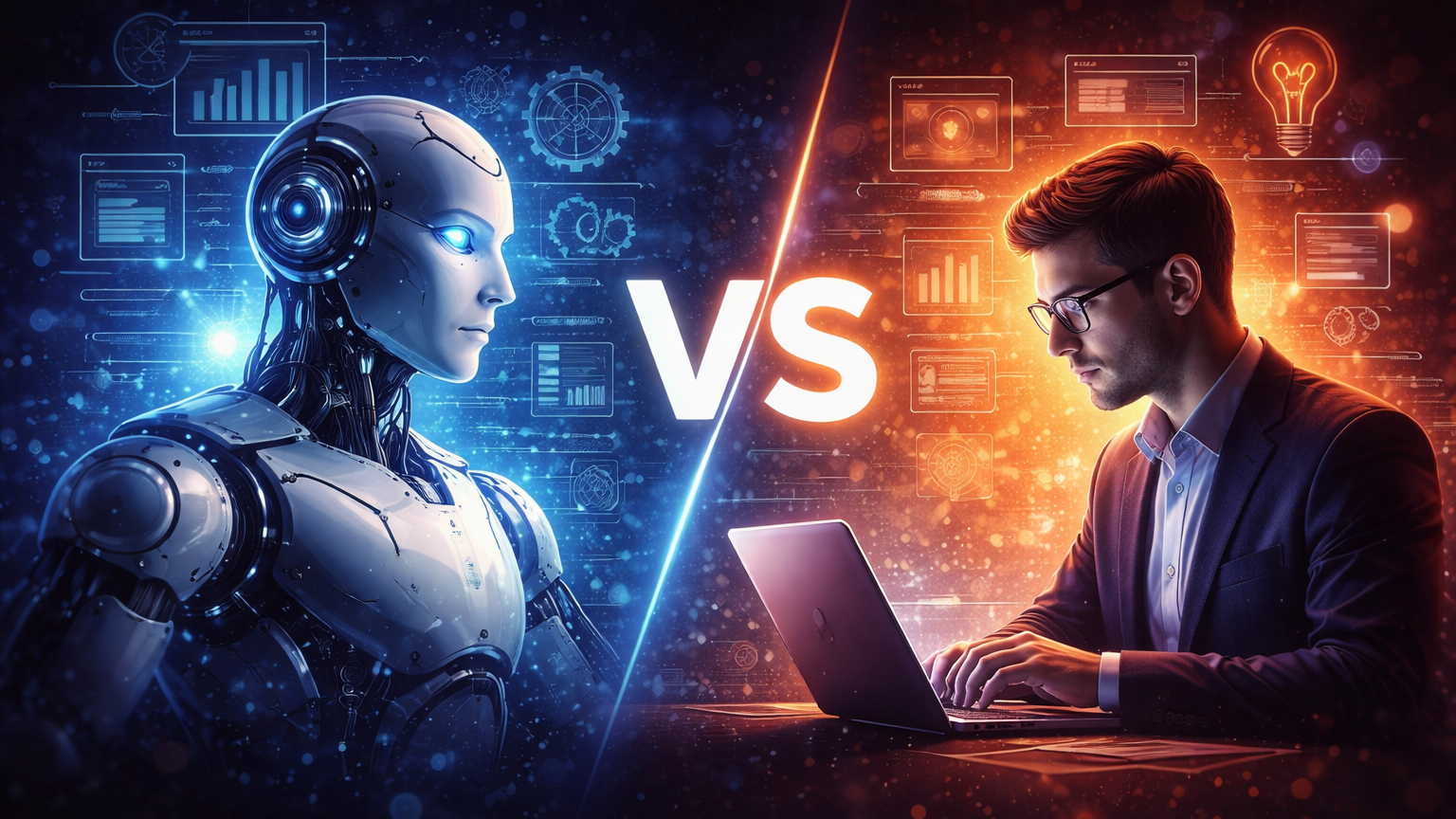 Human SEO vs AI generated content