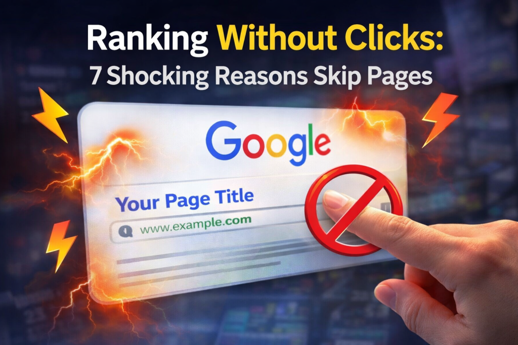 Ranking Without Clicks
